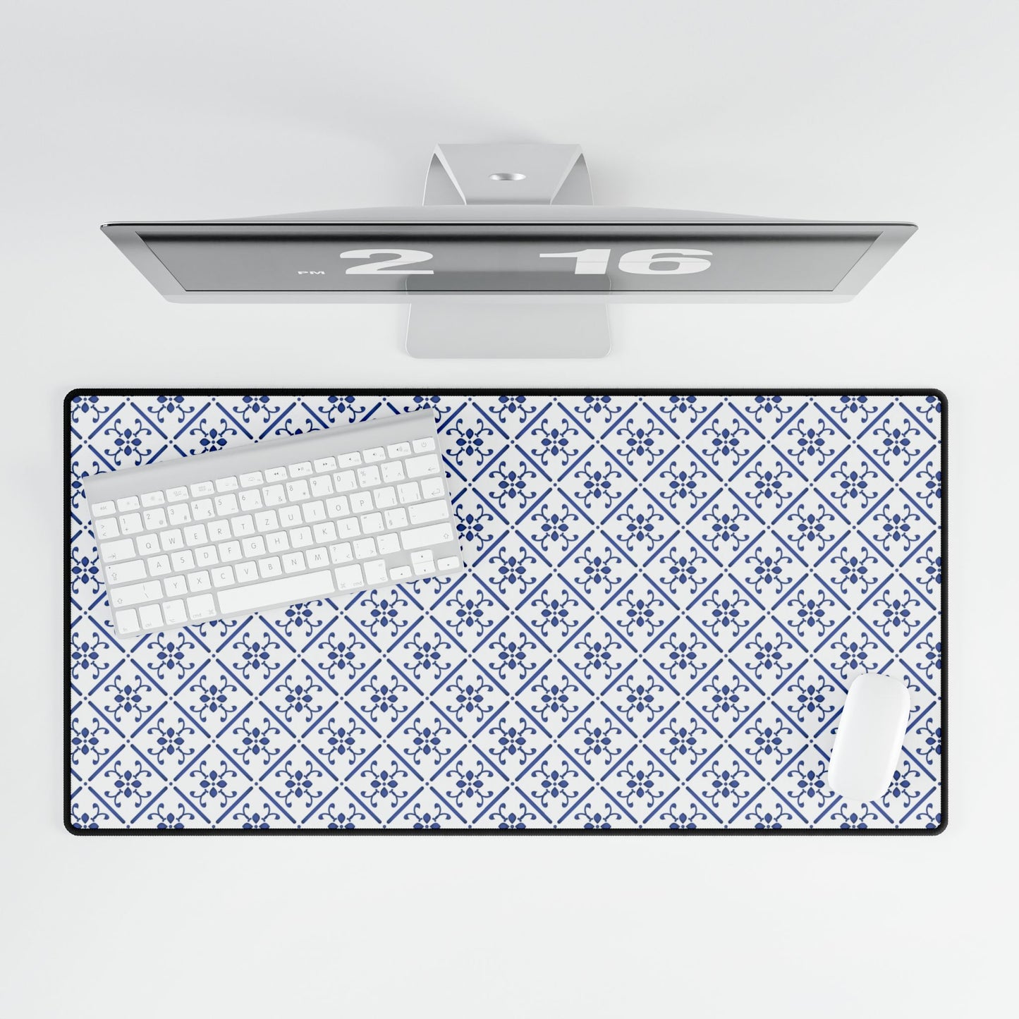 Blue Tile Desk Mats