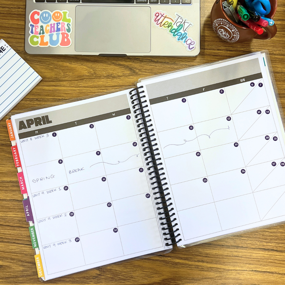 The Essential Teacher Planner - READY TO SHIP