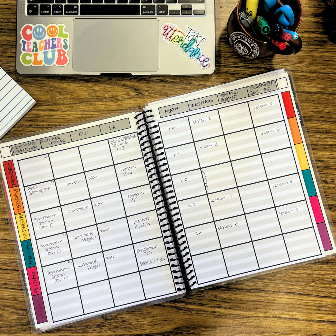 The Essential Teacher Planner - READY TO SHIP