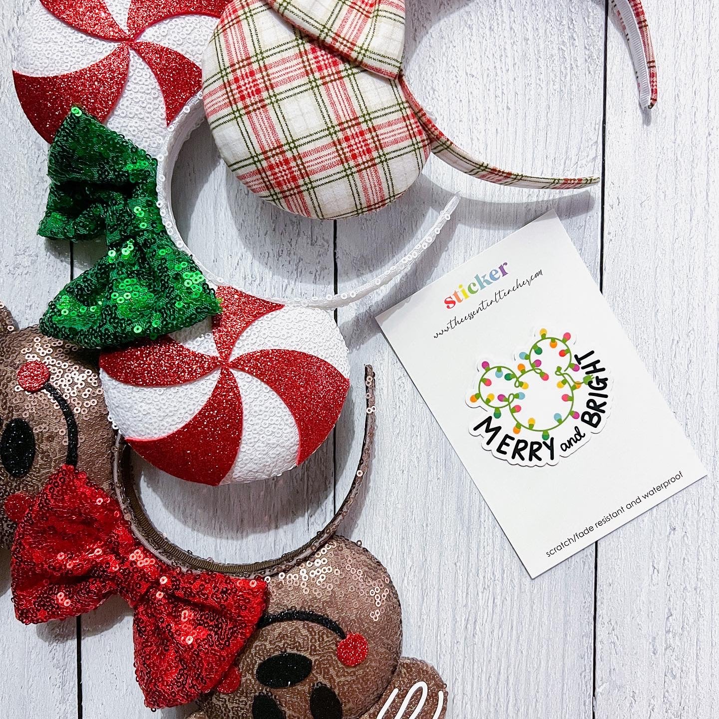 Merry and Bright Sticker