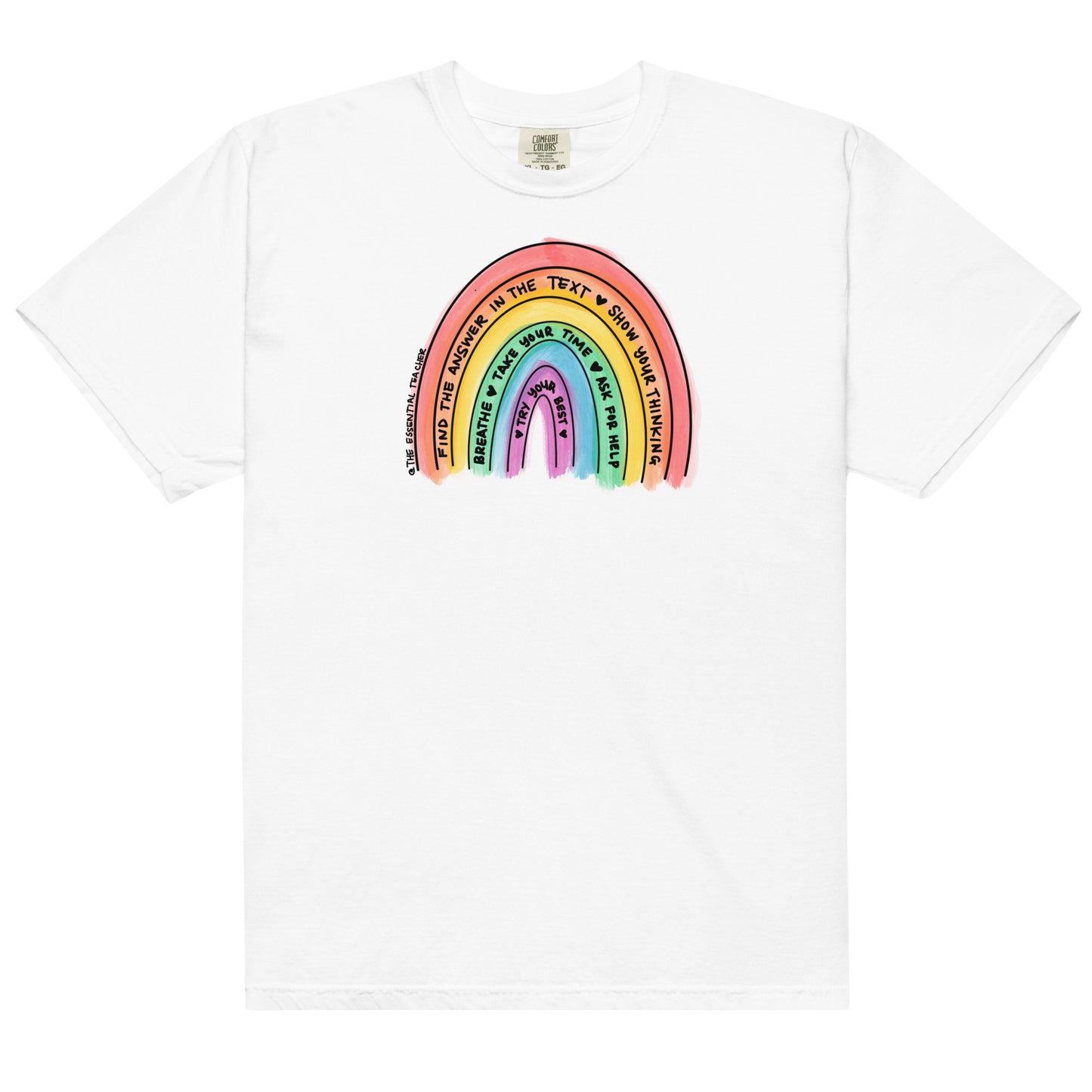 Test Prep - Full Design - Comfort Colors garment-dyed heavyweight t-shirt