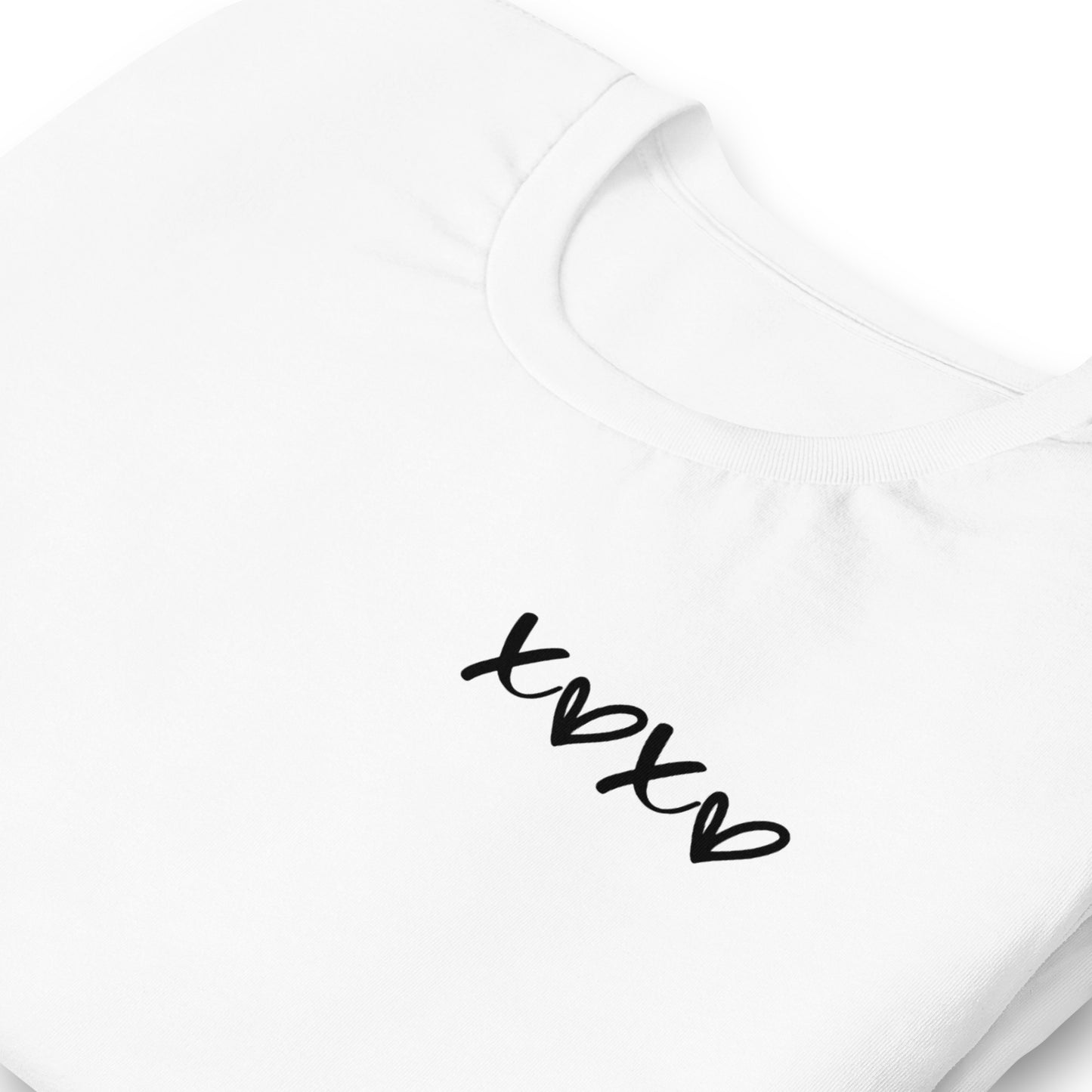 XOXO black ink Unisex t-shirt // Valentine's Day