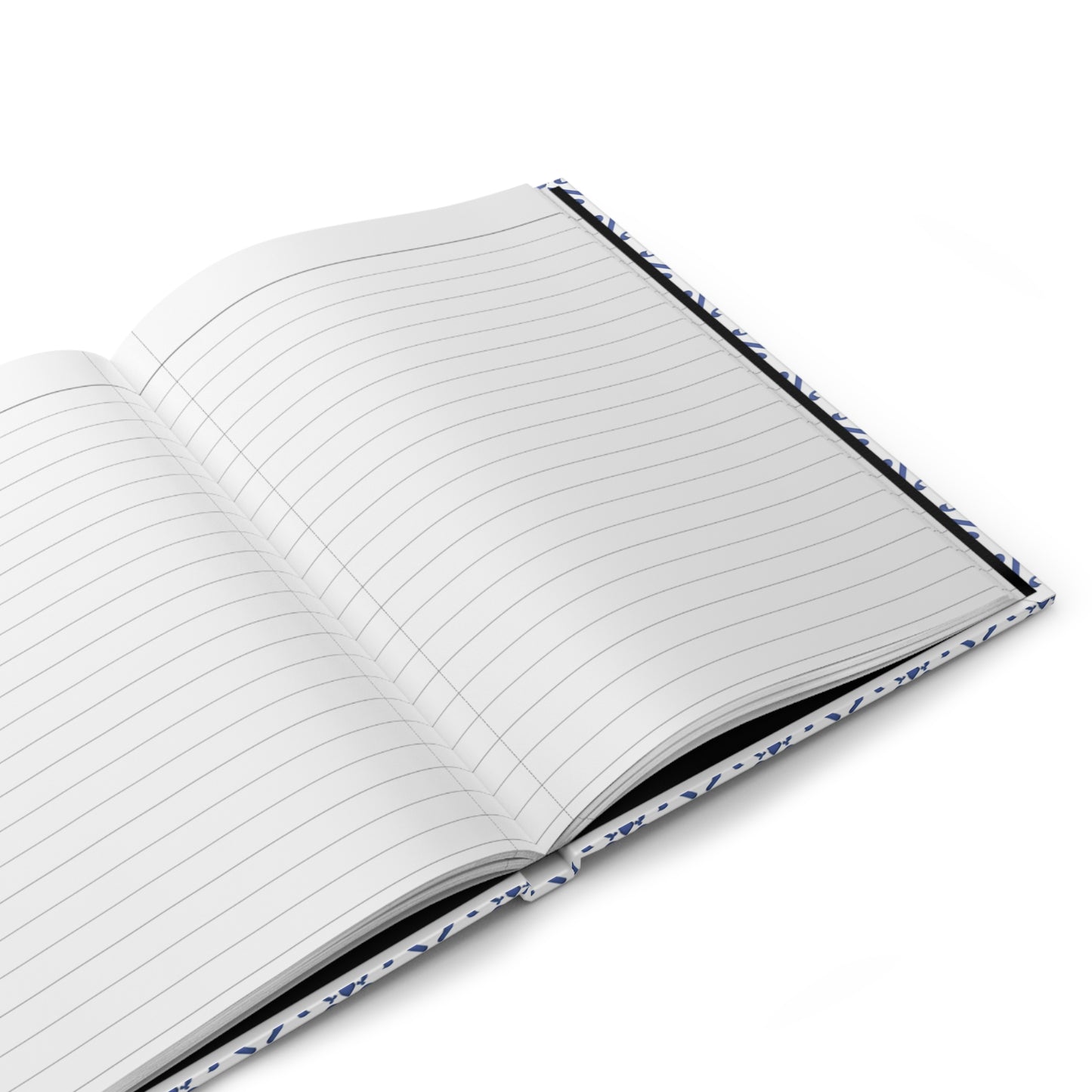 Blue Tile Hardcover Journal Matte