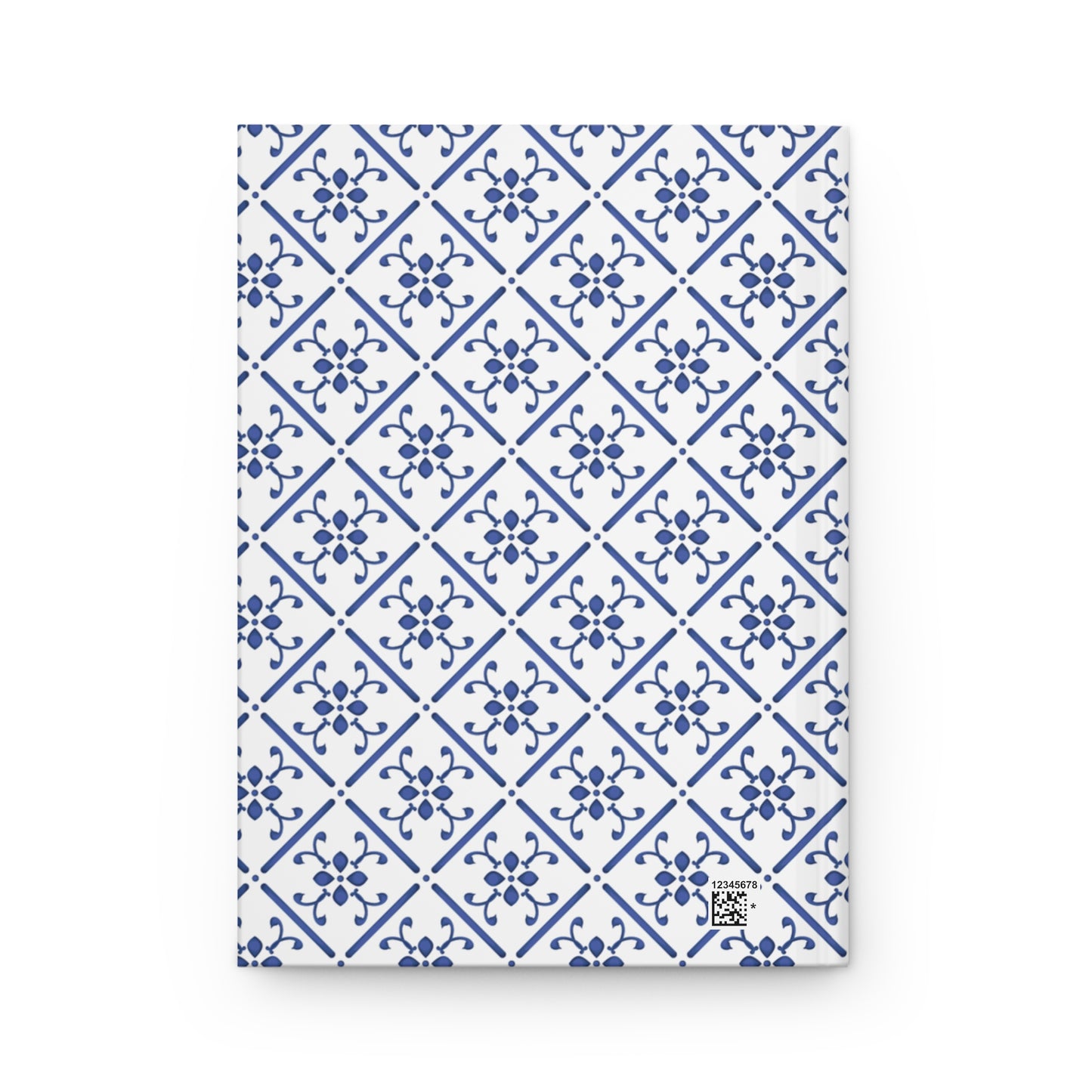 Blue Tile Hardcover Journal Matte