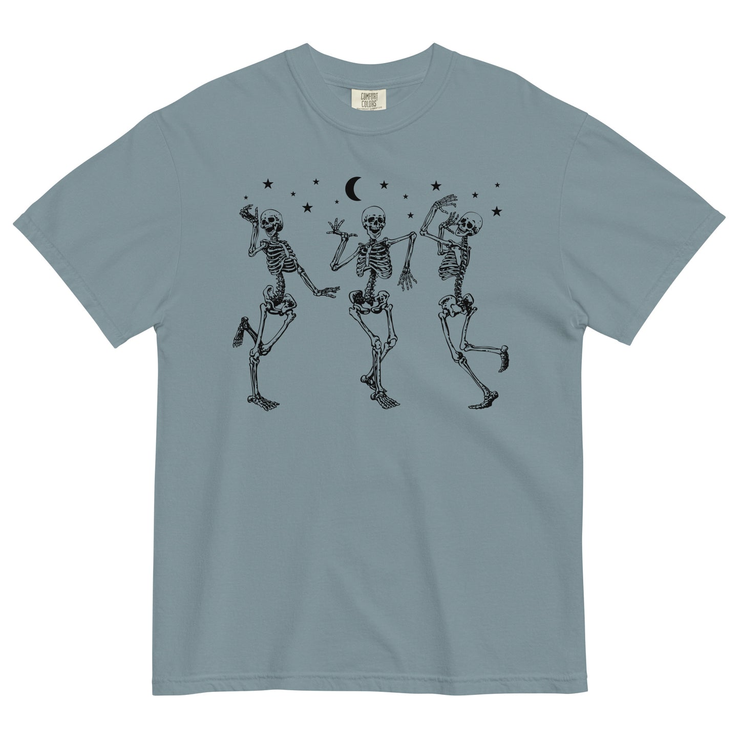 Dancing Skeletons - Unisex garment-dyed heavyweight t-shirt