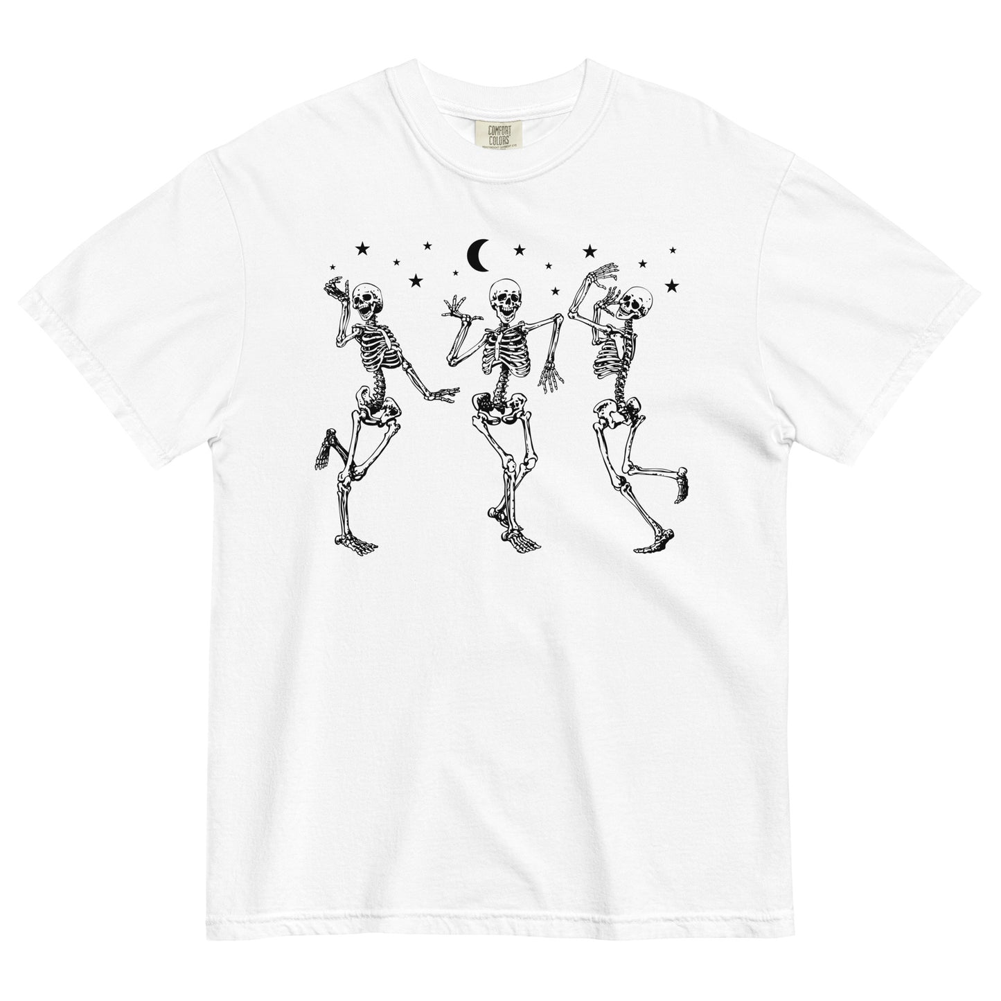 Dancing Skeletons - Unisex garment-dyed heavyweight t-shirt