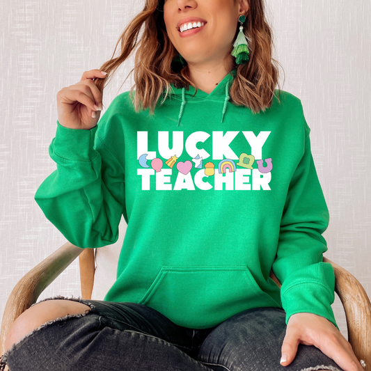 Lucky Teacher - Hoodie
