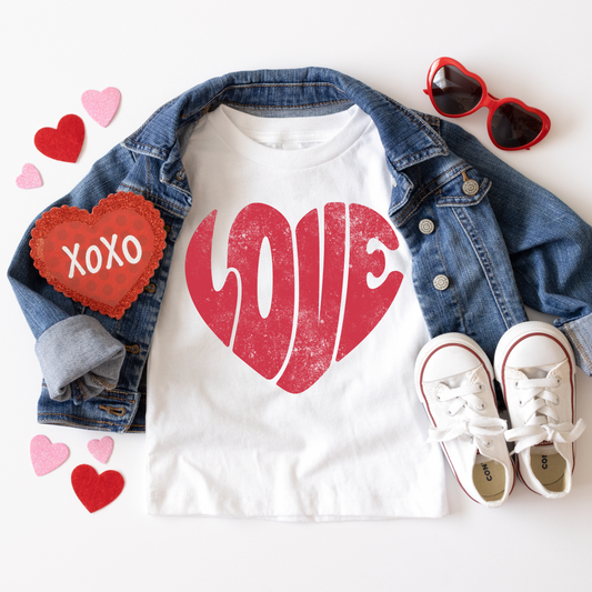 Love - Toddler Short Sleeve Tee