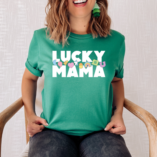 Lucky Mama - White Ink