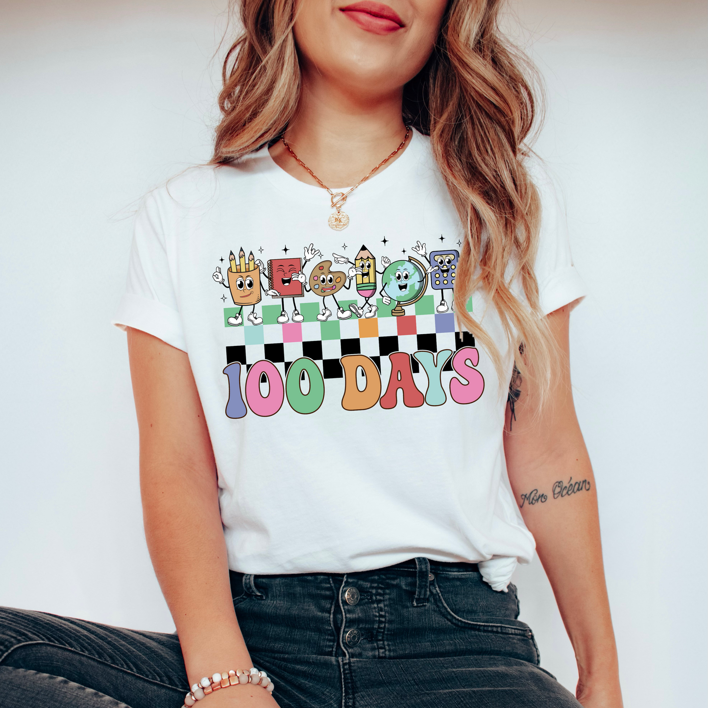 100 Days of School Tee