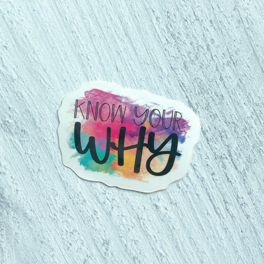 Sticker- Know Your Why
