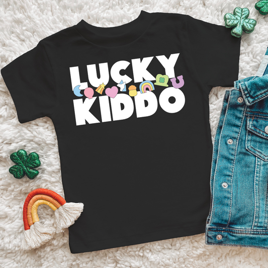 Lucky Kiddo - Toddler - White Ink