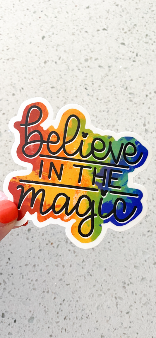 Believe in the Magic Sticker