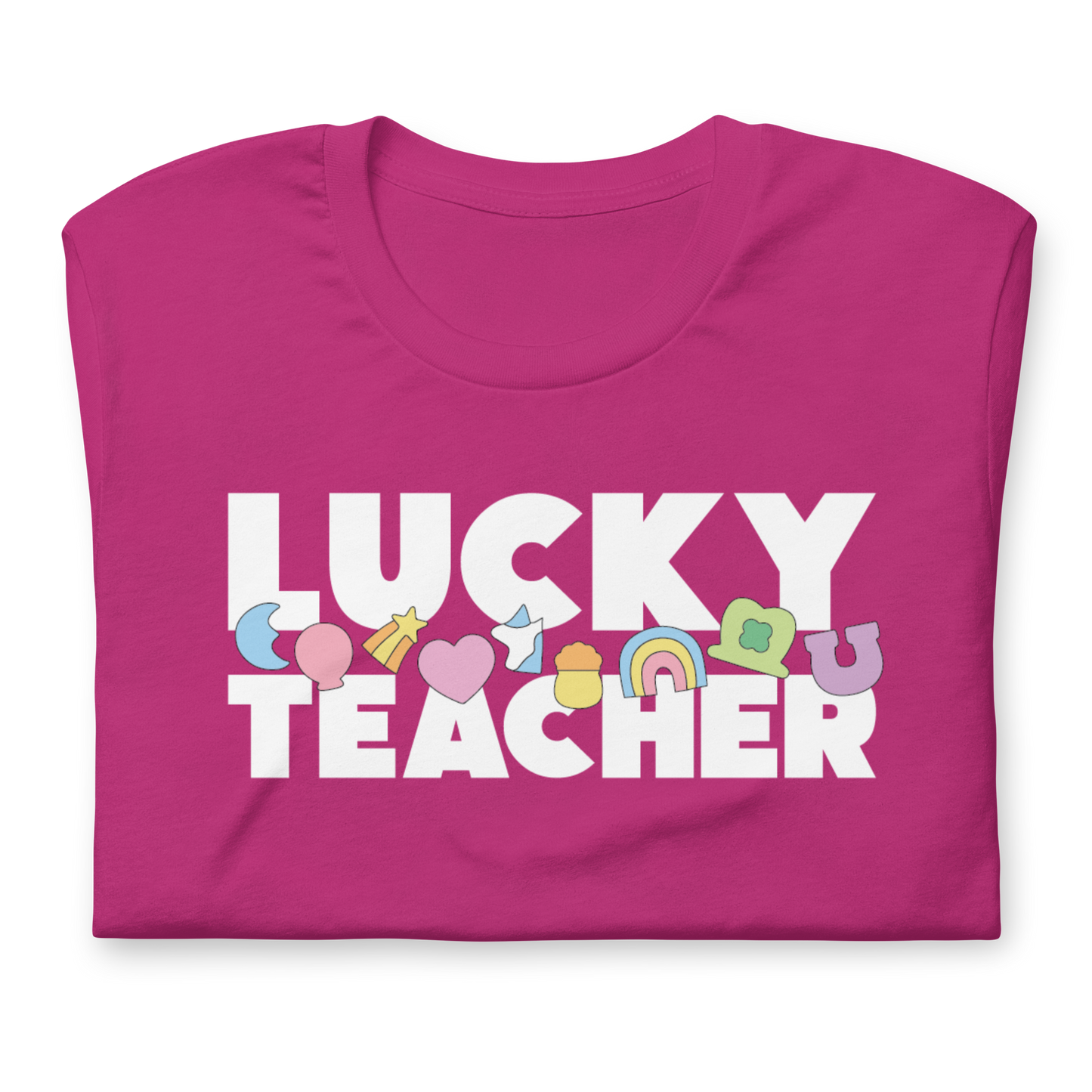 Lucky Teacher - White Ink