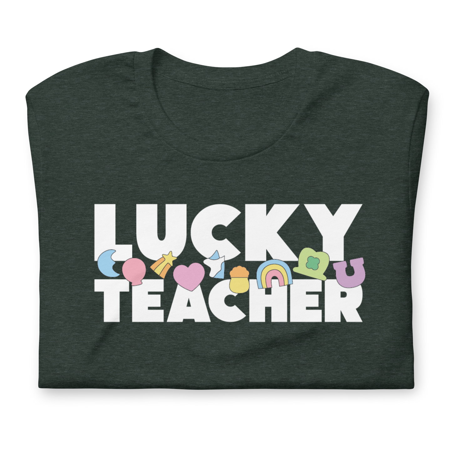 Lucky Teacher - White Ink