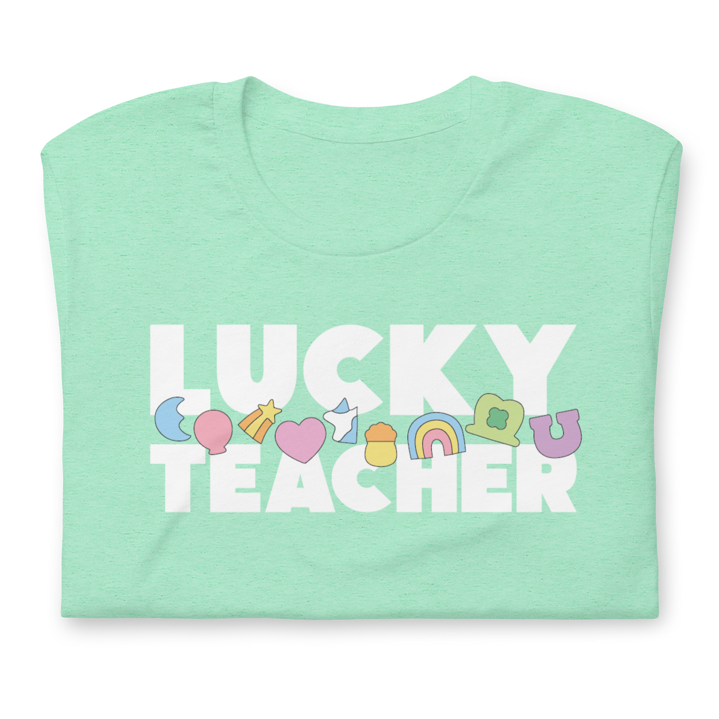 Lucky Teacher - White Ink