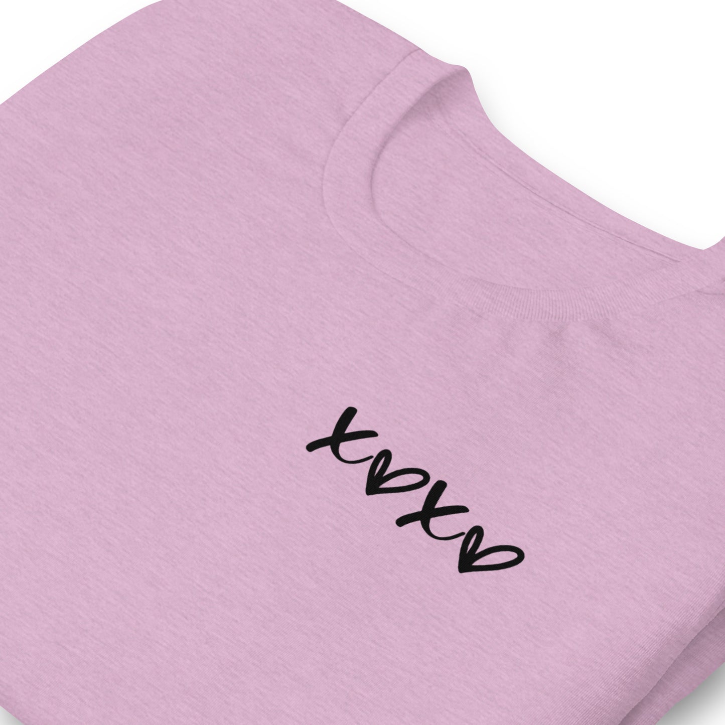 XOXO black ink Unisex t-shirt // Valentine's Day