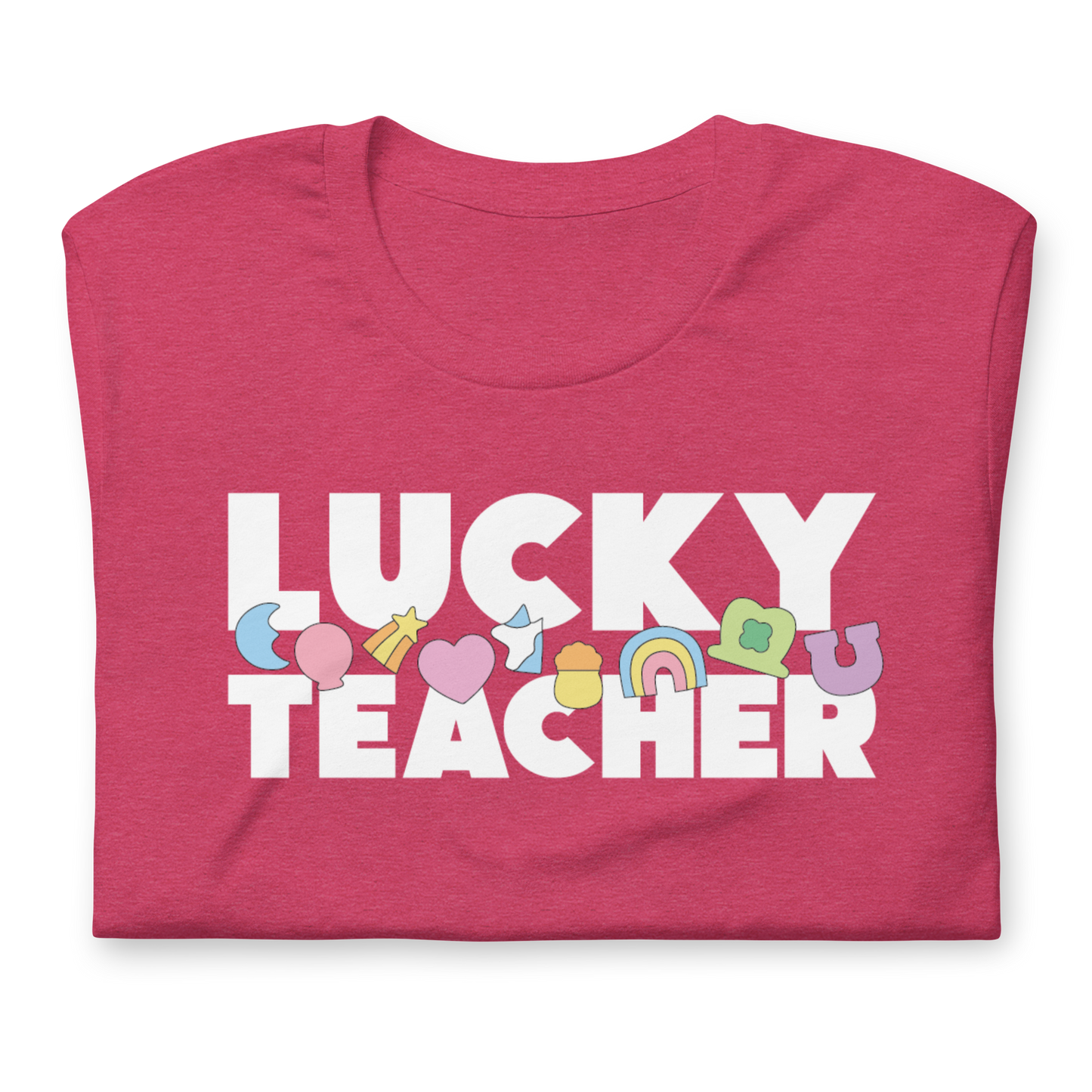Lucky Teacher - White Ink
