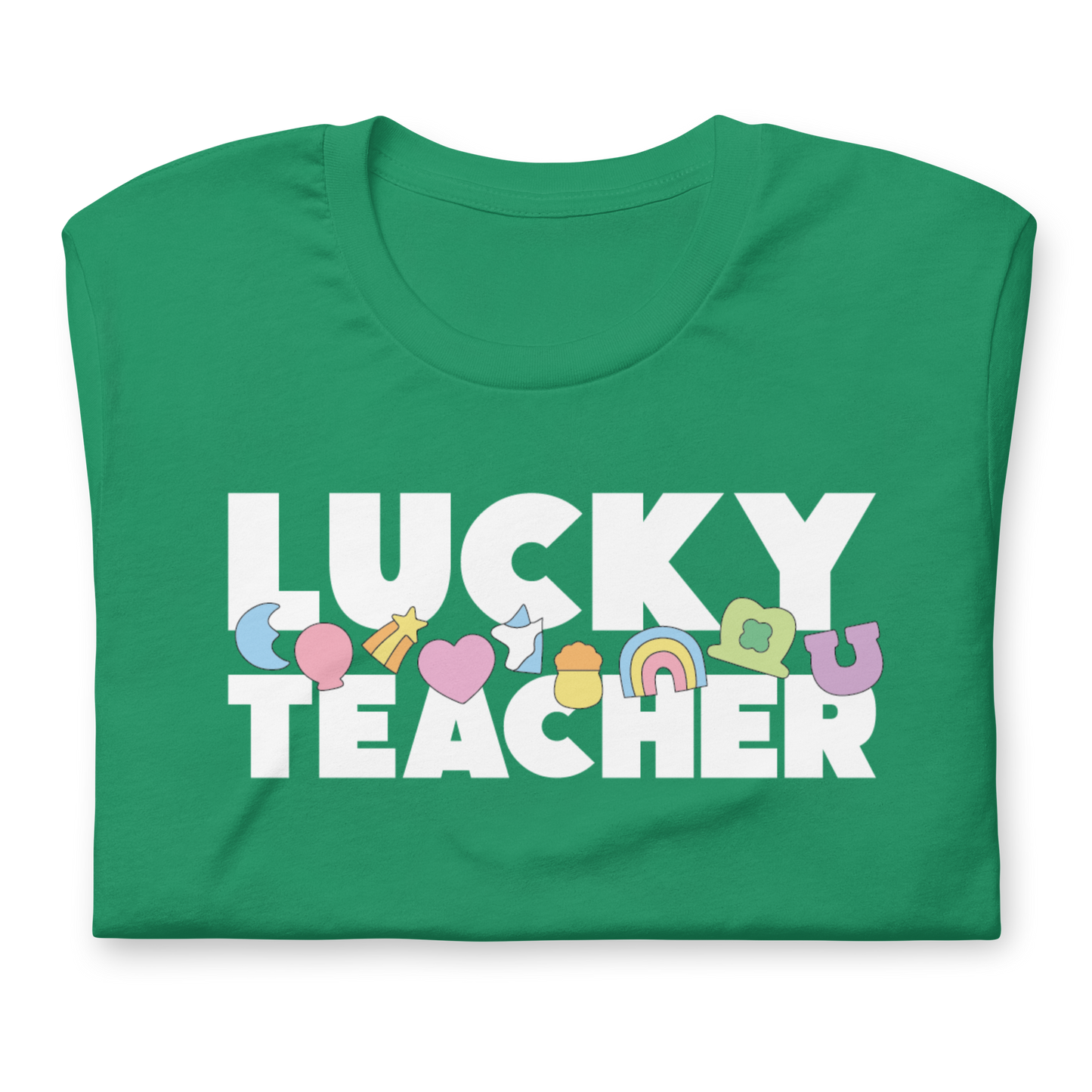 Lucky Teacher - White Ink