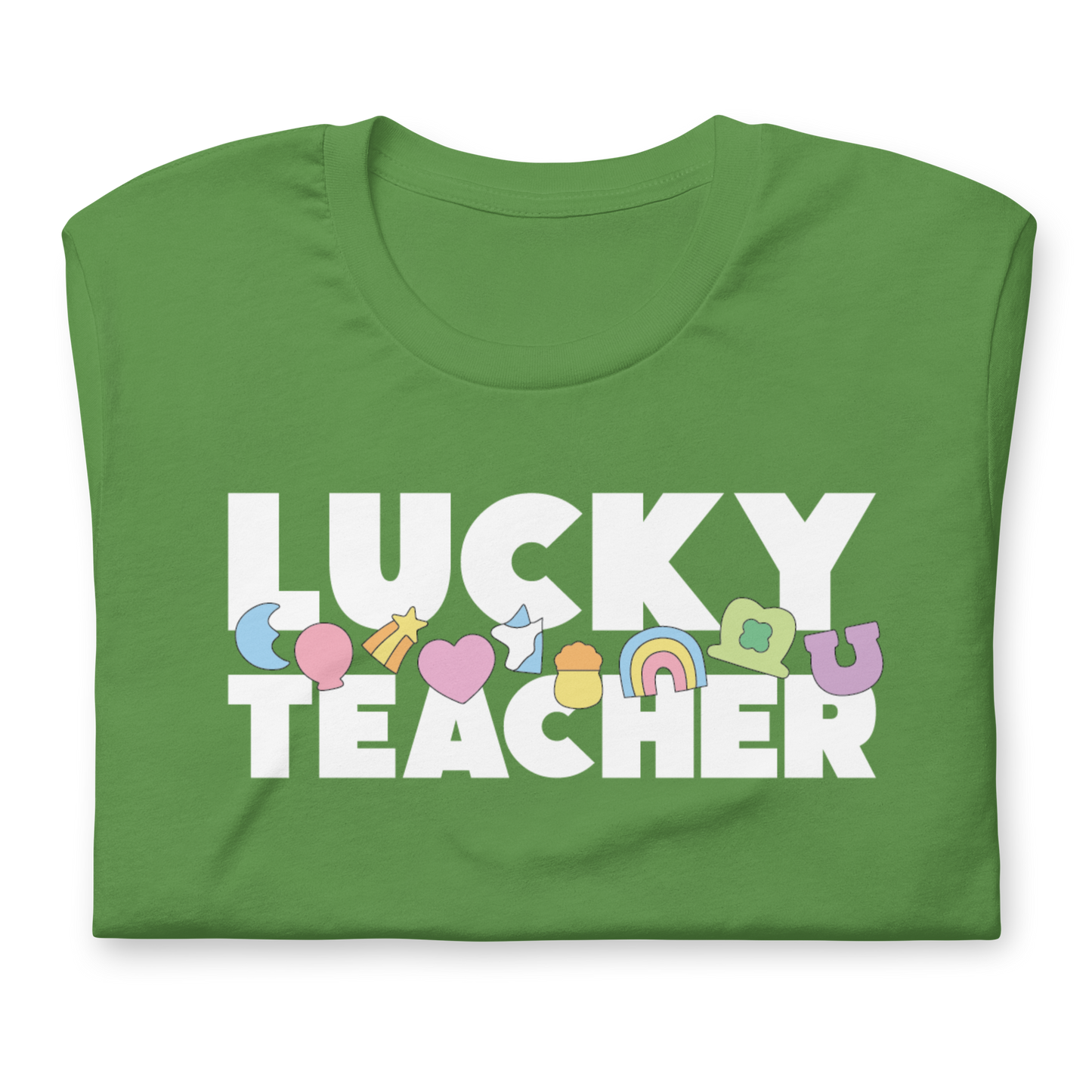 Lucky Teacher - White Ink