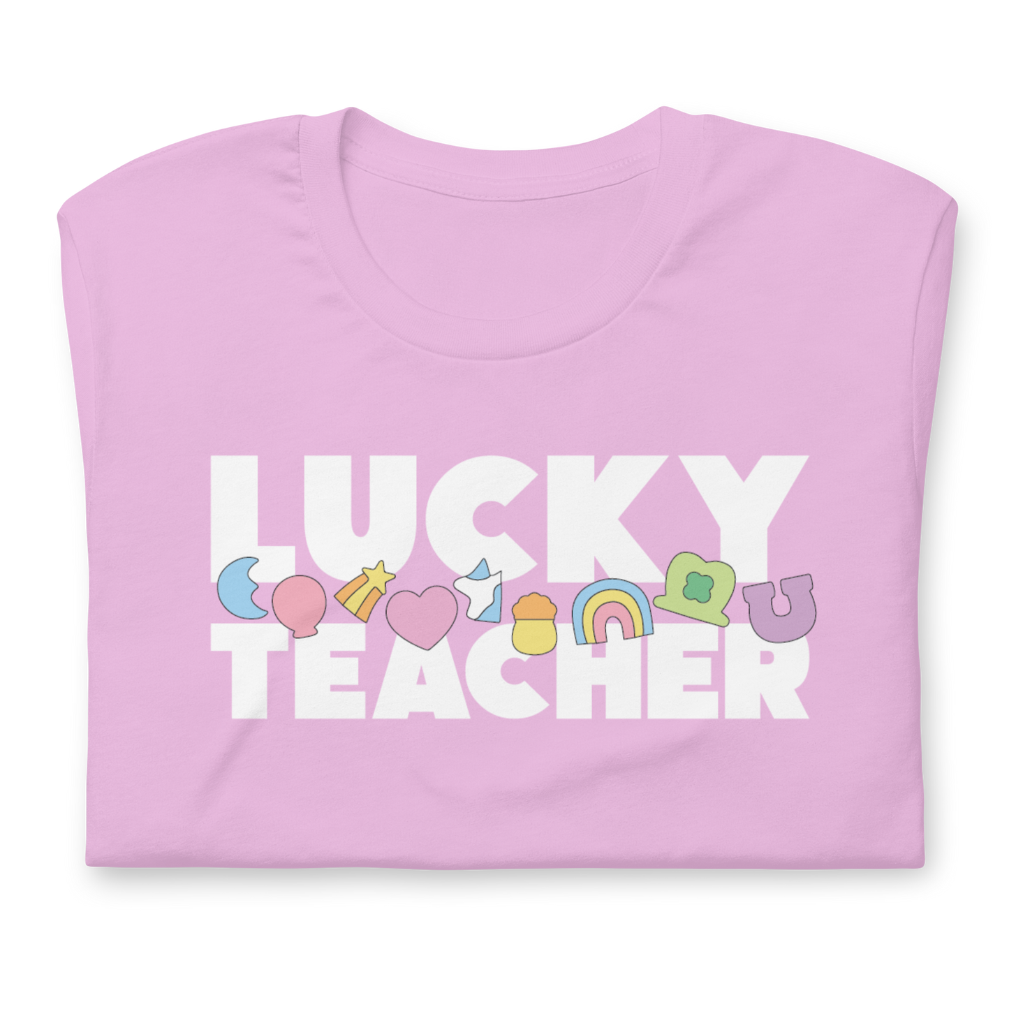 Lucky Teacher - White Ink