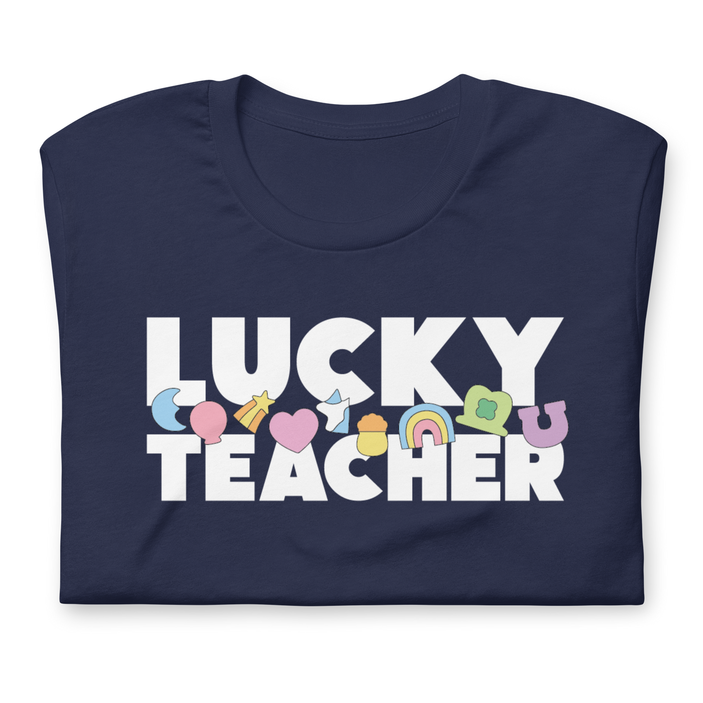 Lucky Teacher - White Ink