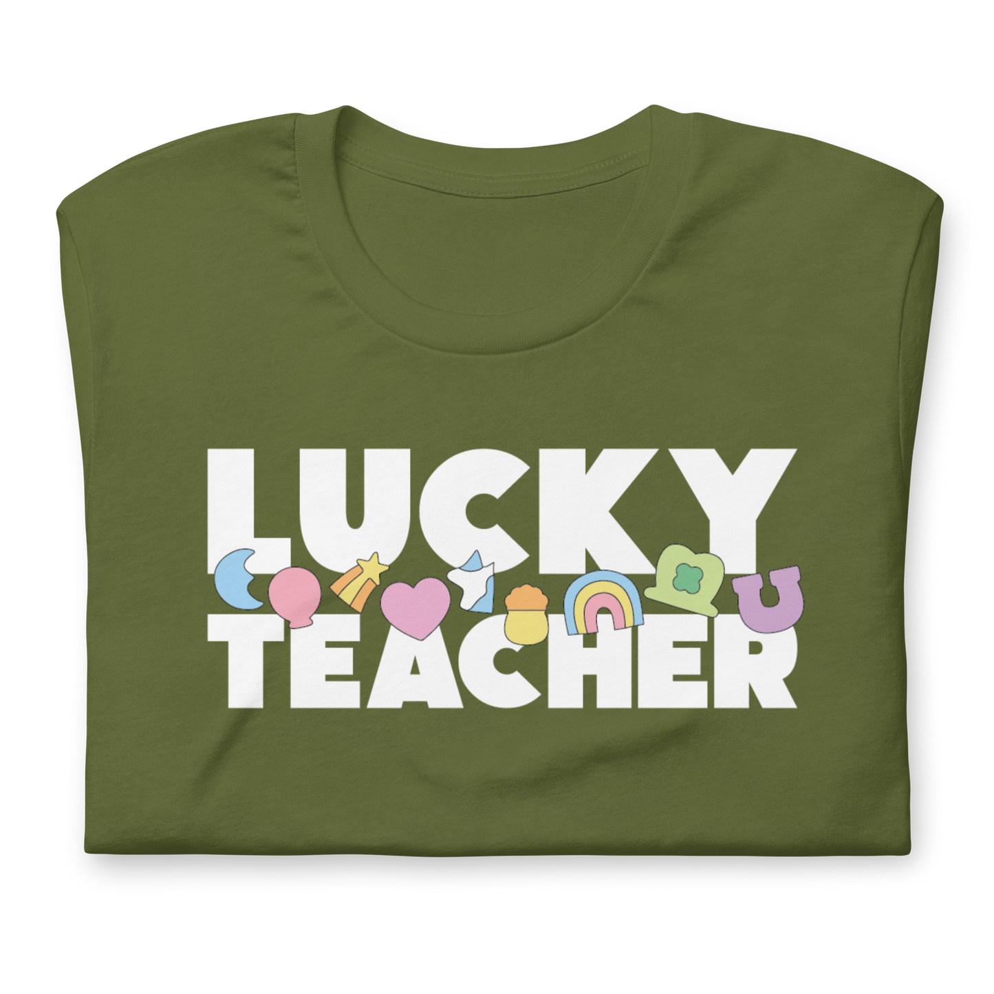 Lucky Teacher - White Ink