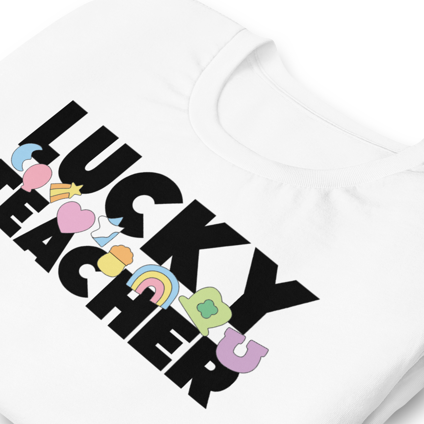Lucky Teacher - Black Ink